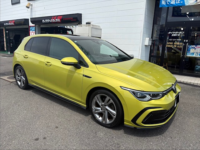 VWゴルフにADVAN ｄB装着！