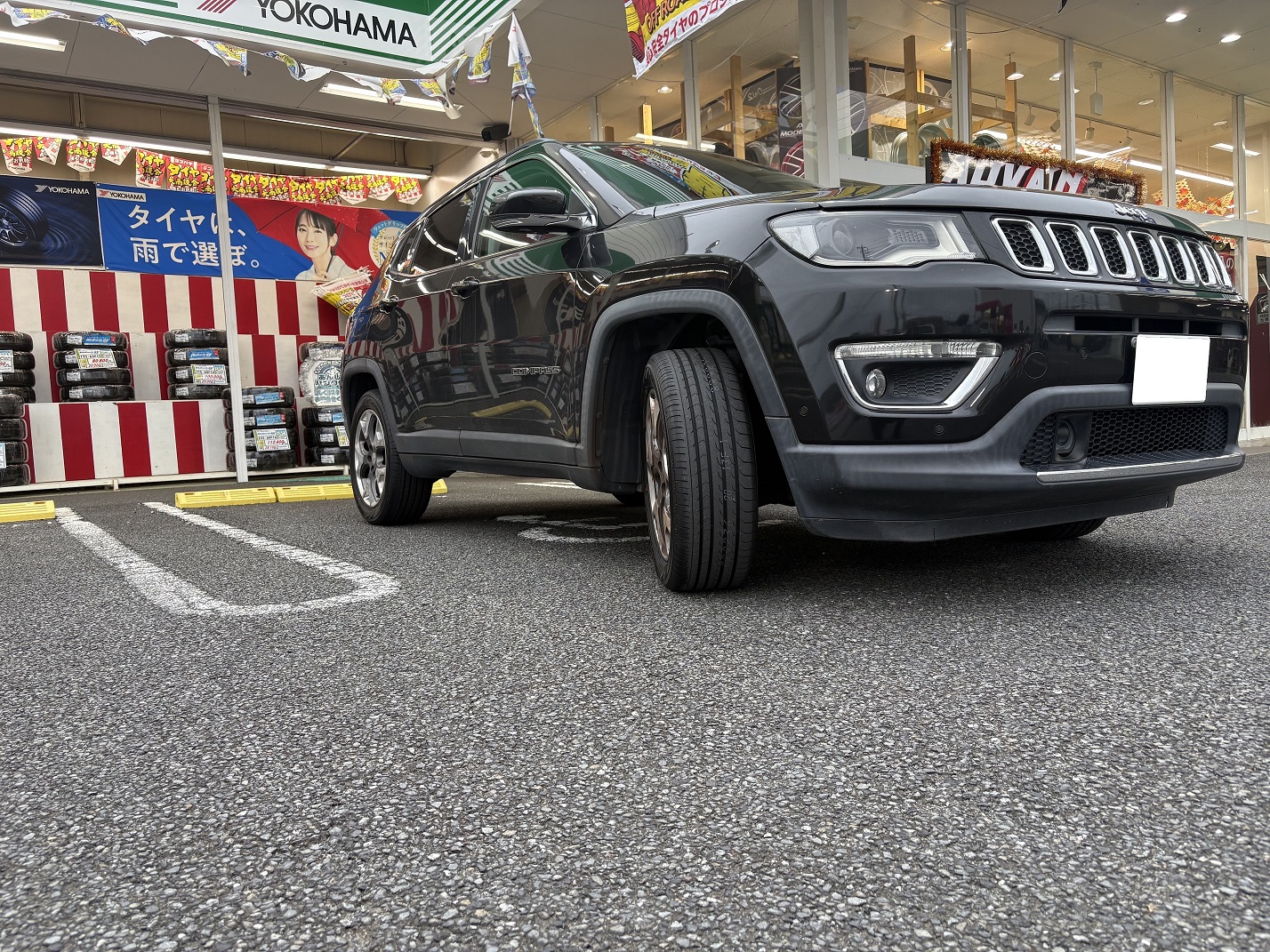 JeepコンパスにRV03！