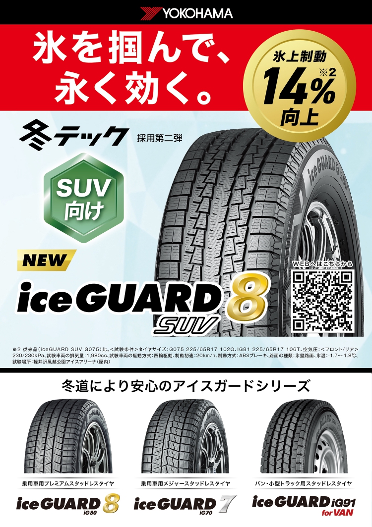 新発売！！ice GUARD8 SUV　iG81