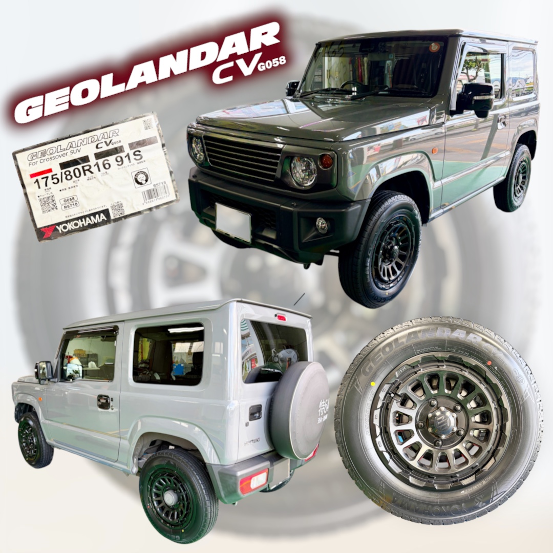 ジムニー x GEOLANDAR CV G058