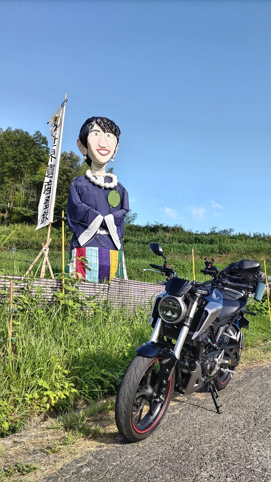 ジャンボ案山子（かかし）