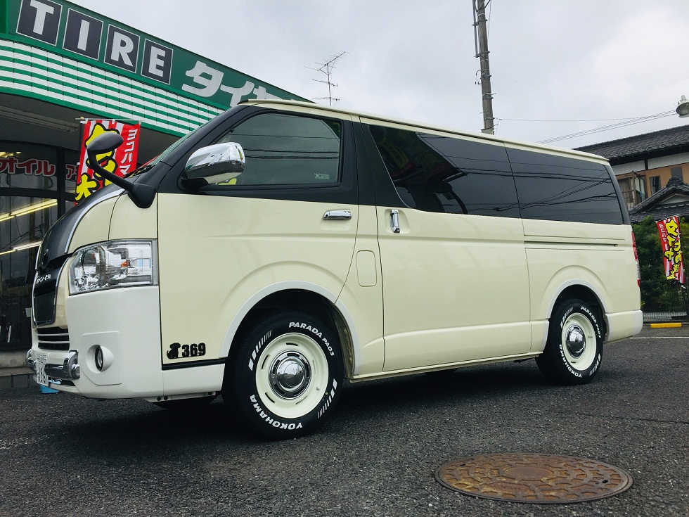 パラダPA03 ハイエースに！