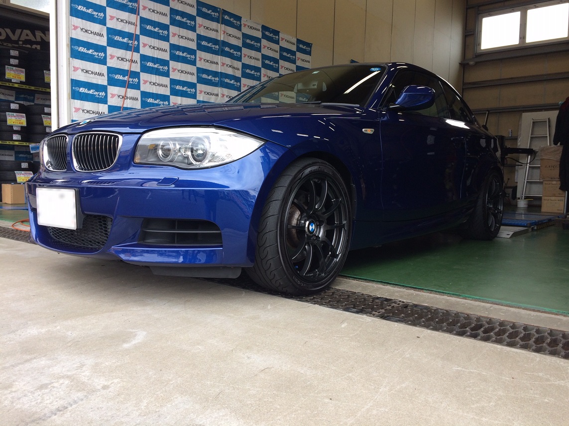 ADVAN RZ BMW1シリーズ専用ホイール装着