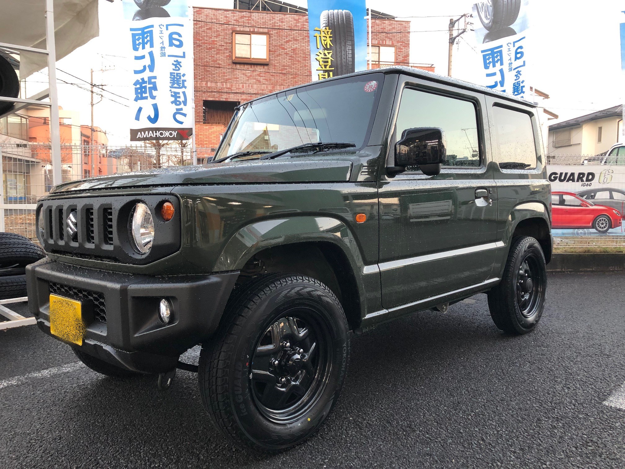 新型ジムニーご来店