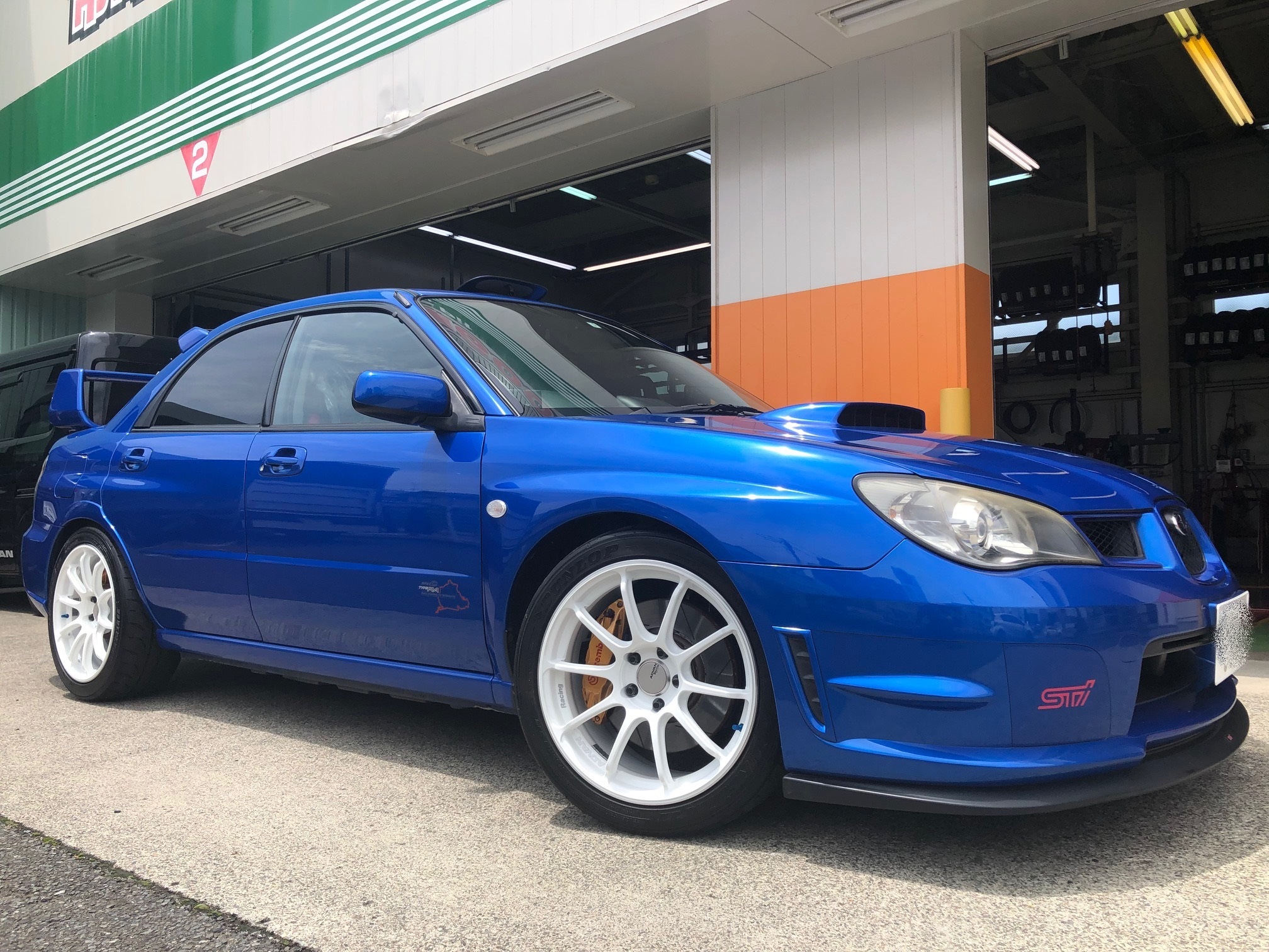 インプレッサWRX　ADVAN　RSⅢ