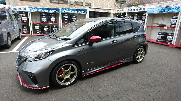 ADVAN Racing RG-D2 MCG色、装着完了。