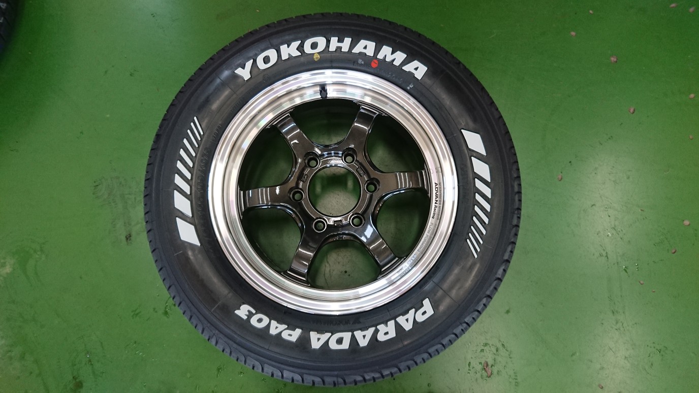ADVAN Racing RG-D2 for HIACE入荷！！