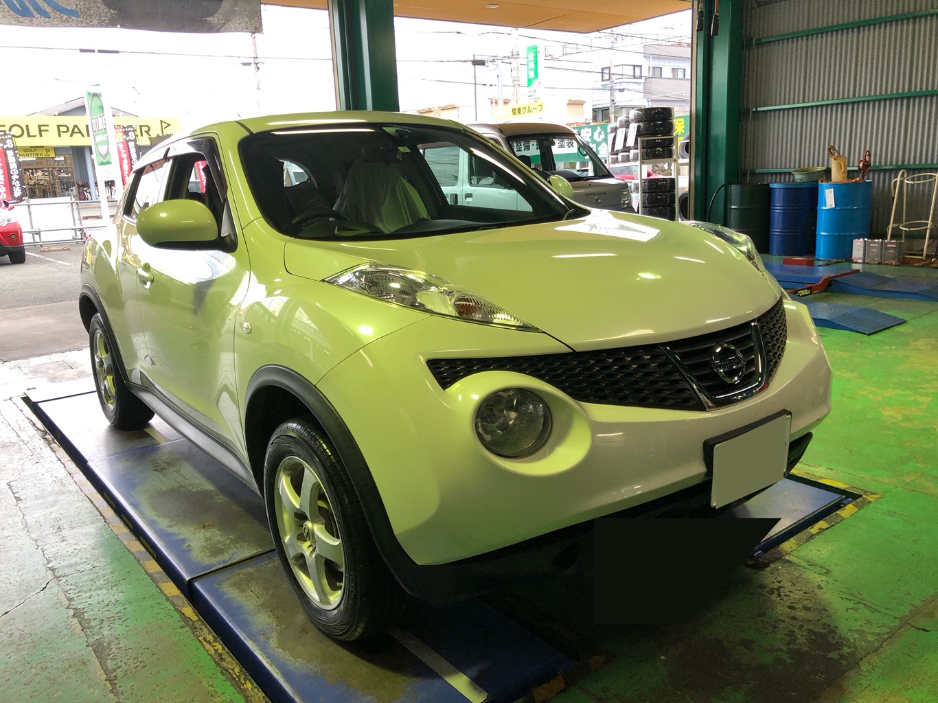 日産JUKEにBluEarth　RV-02！！