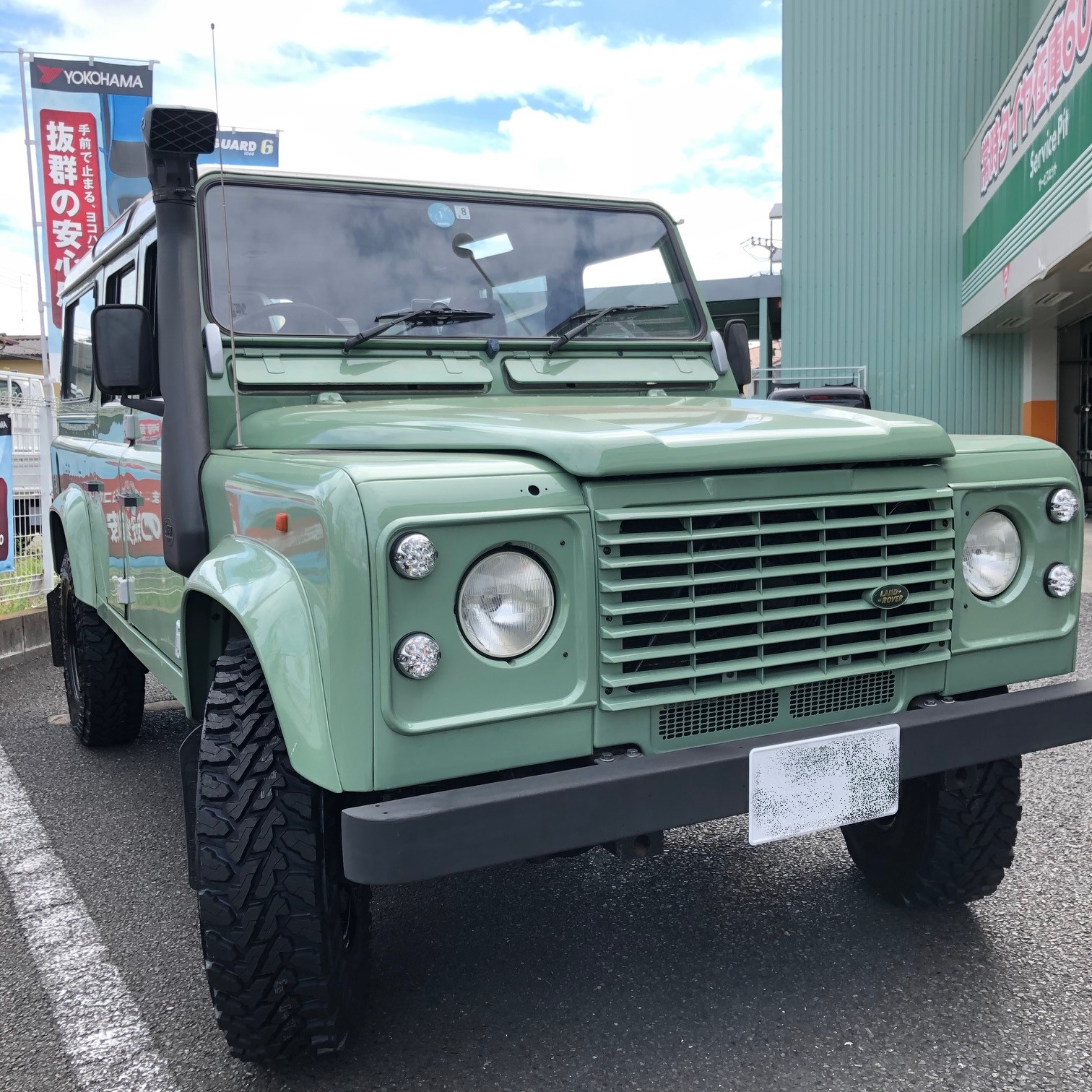 ディフェンダーにM/T