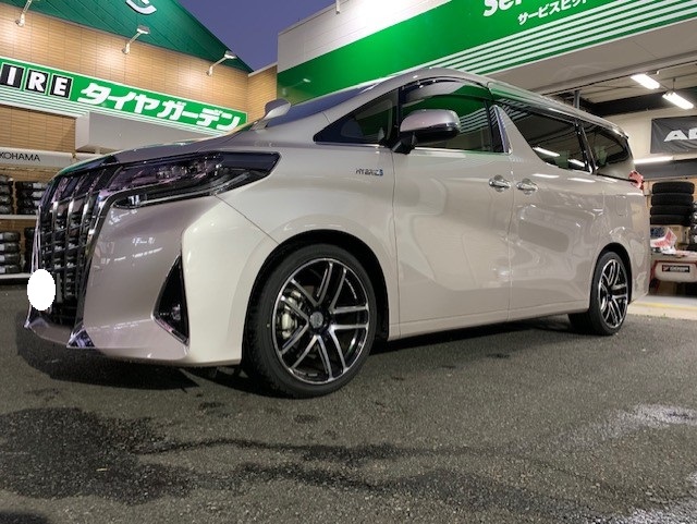 アルファードにAVS MODEL F50