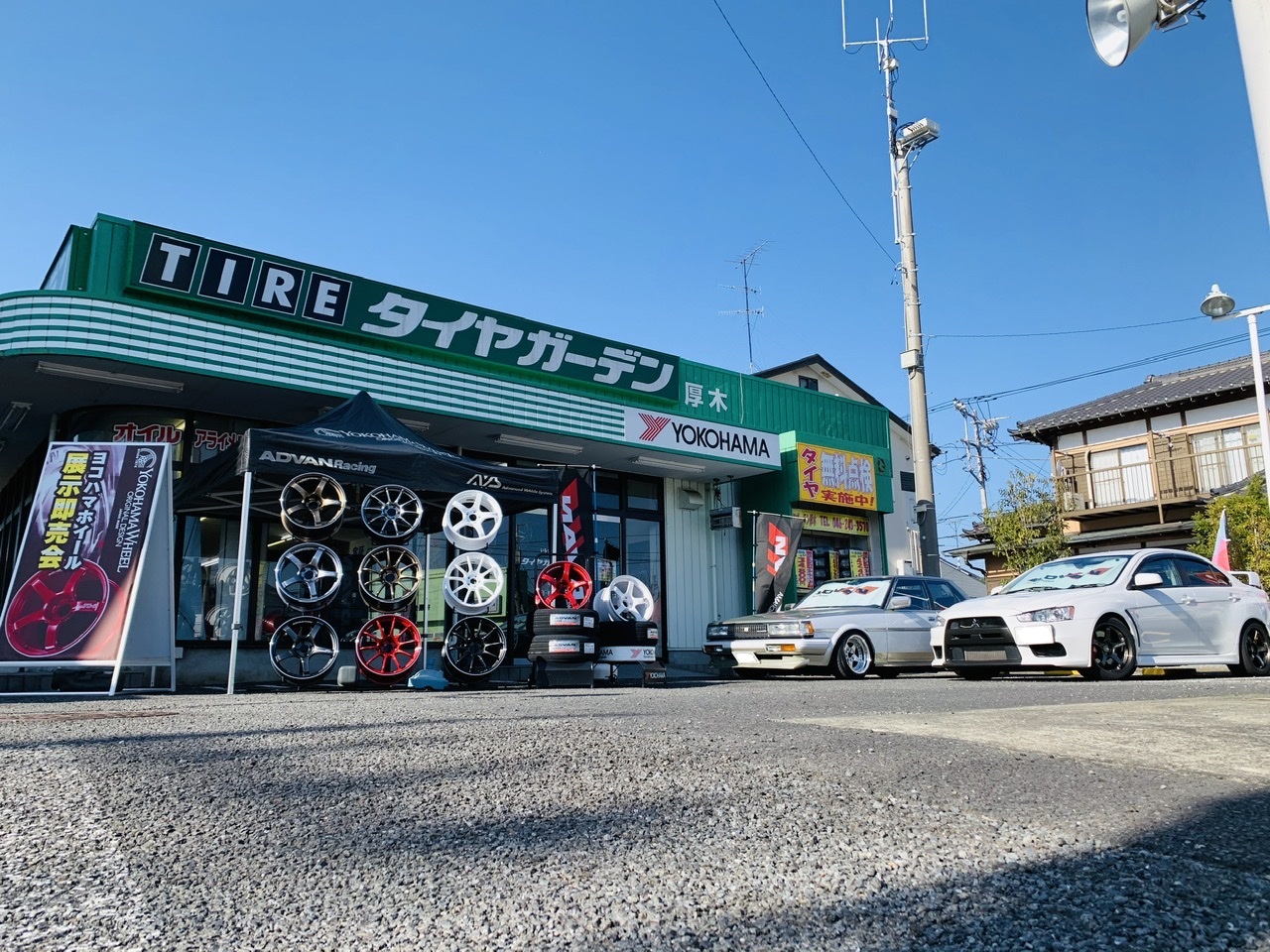 本日YOKOHAMA WHEEL展示会！