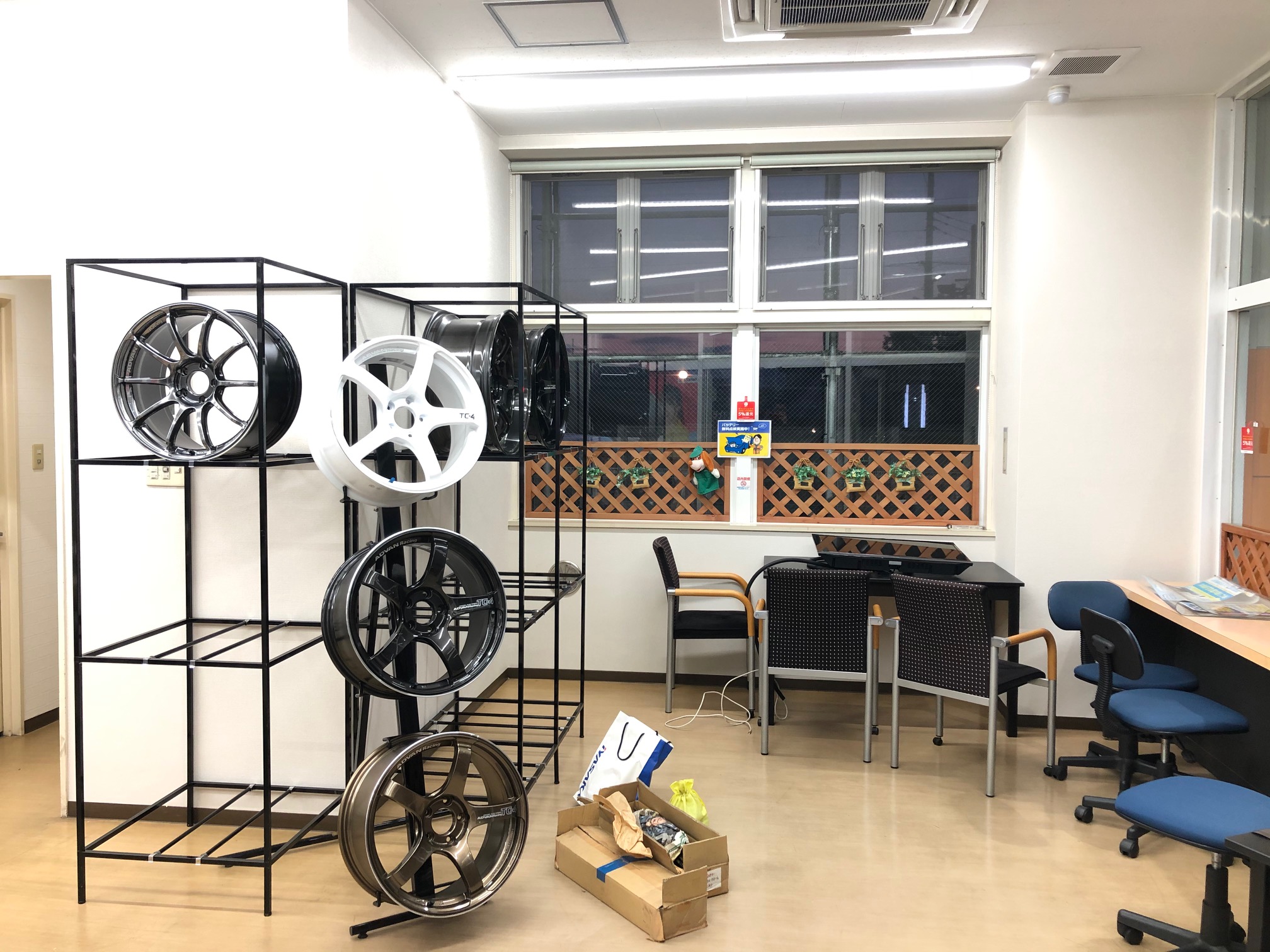店内模様替え
