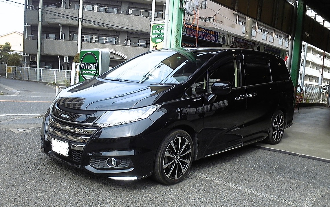 ADVAN デシベルとアルミホイールをセットでご購入いただきました。