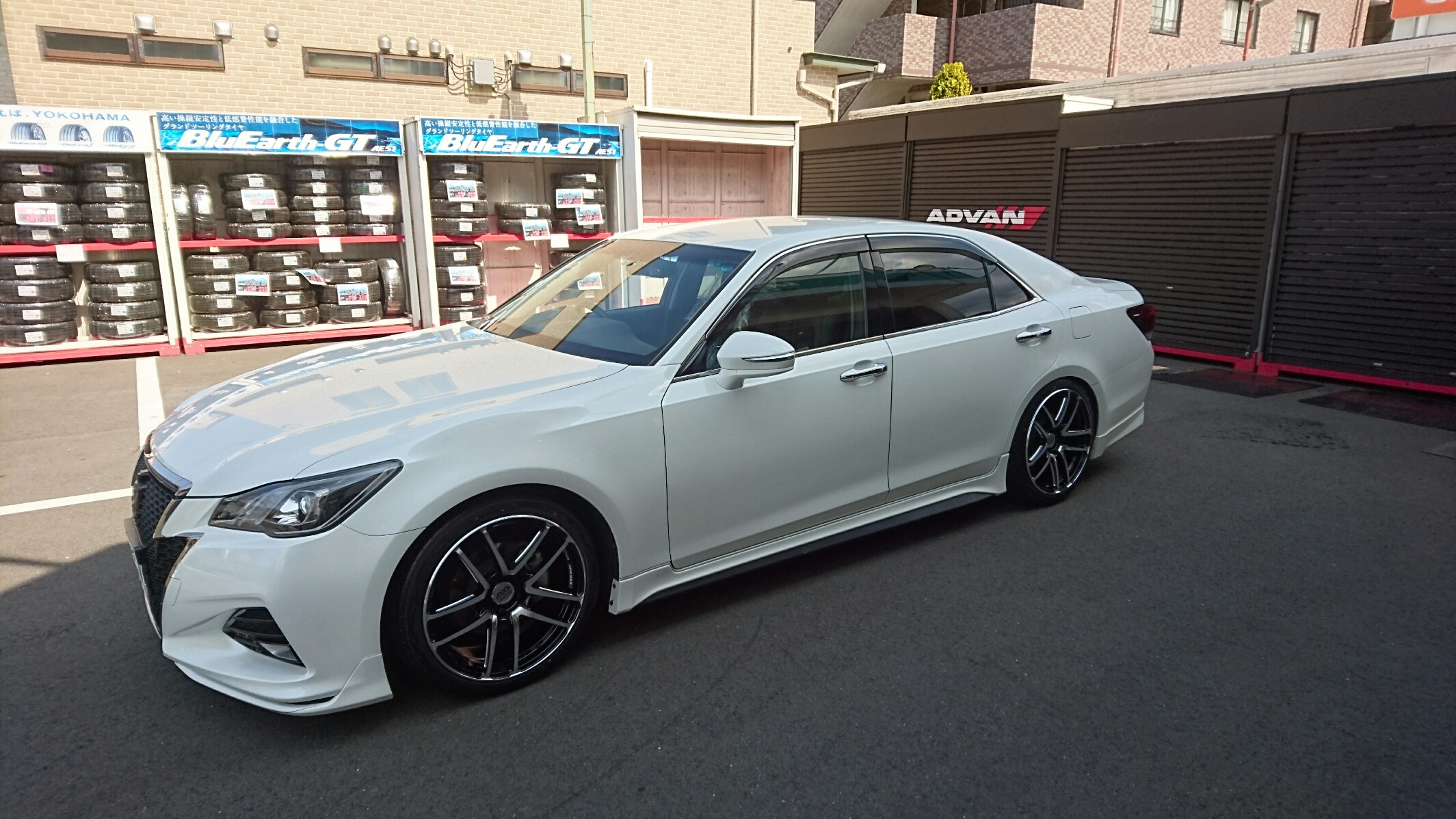 【YOKOHAMA WHEEL】A.V.S MODEL F50 GBC 装着完了