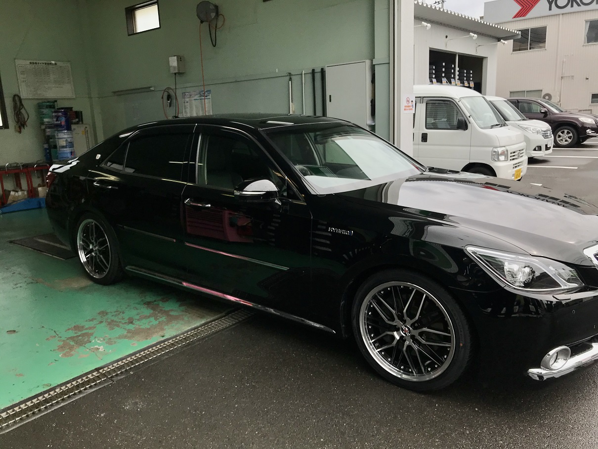 マジェスタ　ダウンサス取付け！！