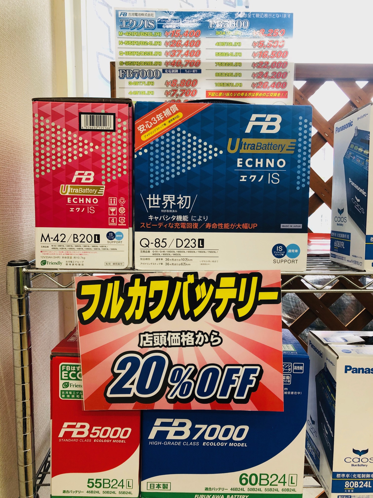 古河バッテリーキャンペーン