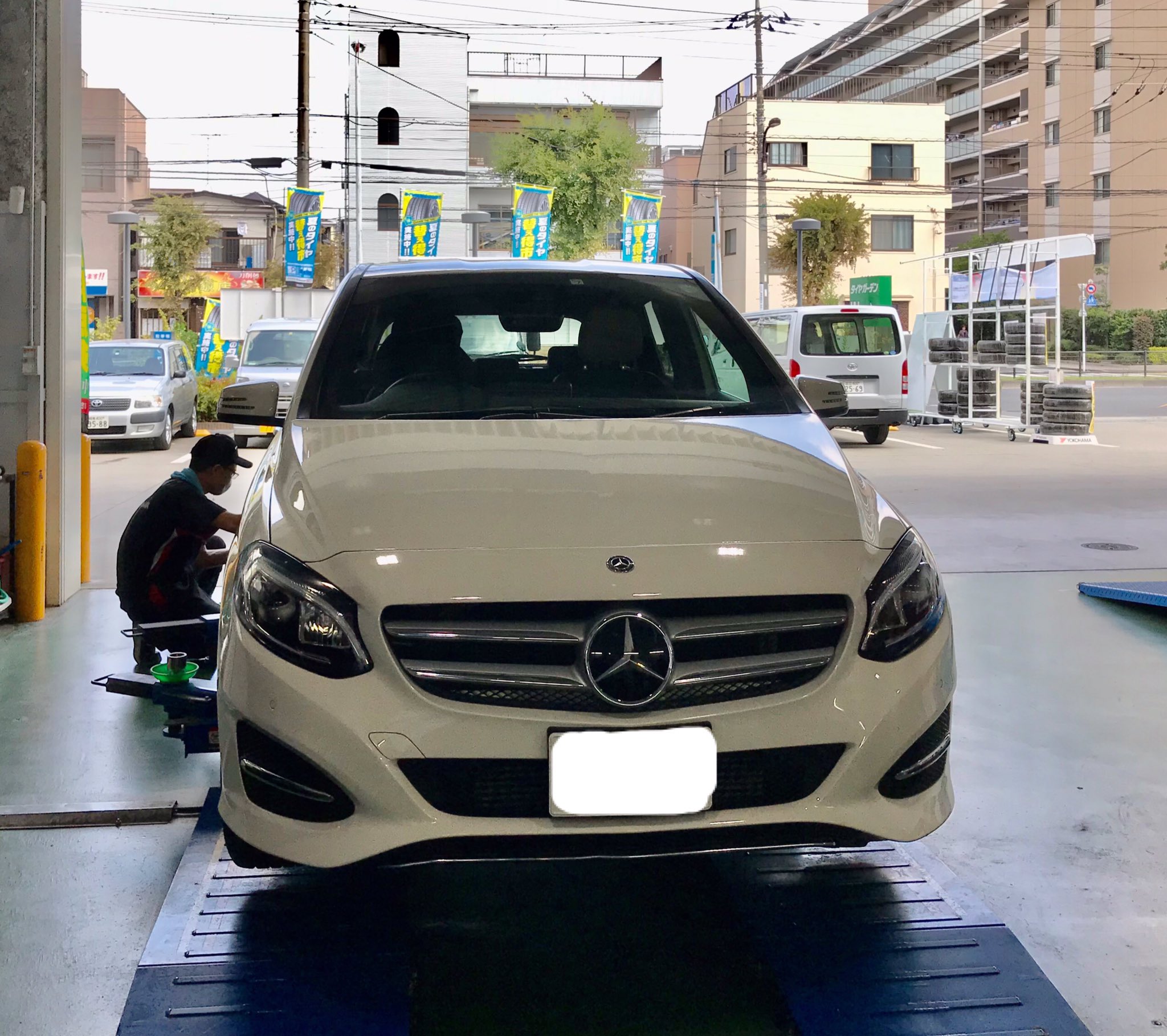 メルセデスBクラスにブルーアースGT！