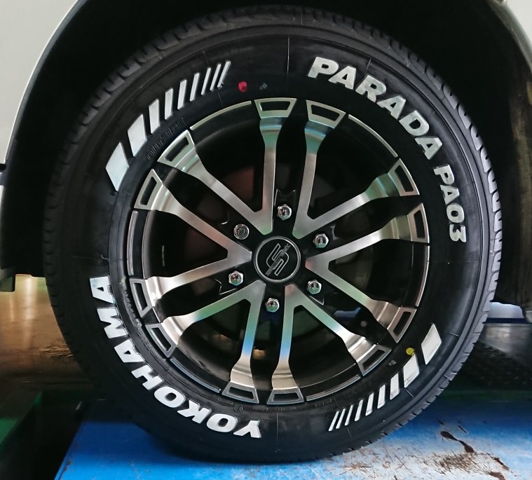 ＰＡＲＡＤＡ ＰＡ０３ &times; ハイエース