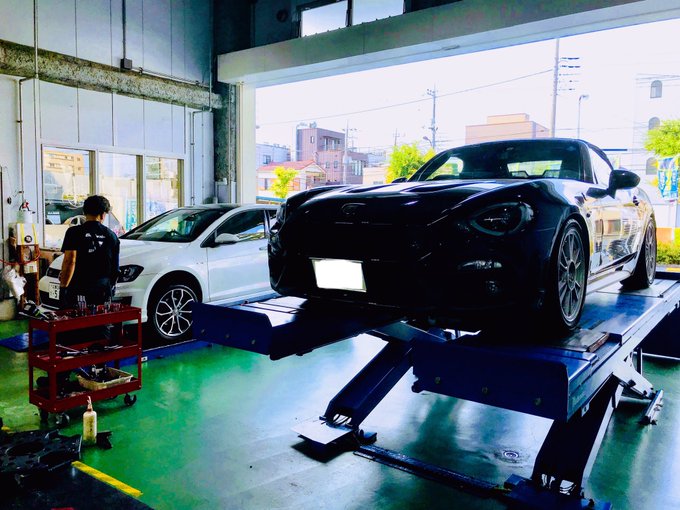 ゴルフ＆アルファ124にアドバンAD08装着！