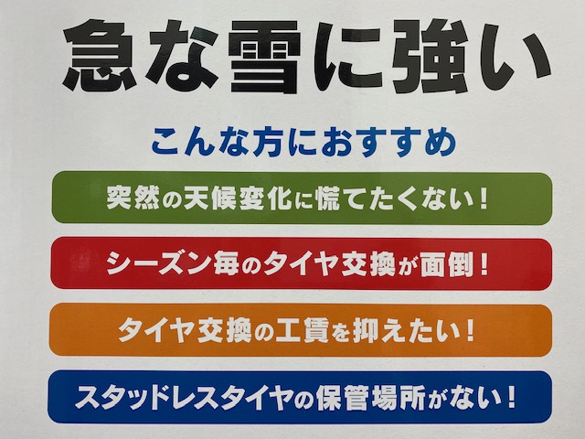 オールシーズンタイヤ☆彡