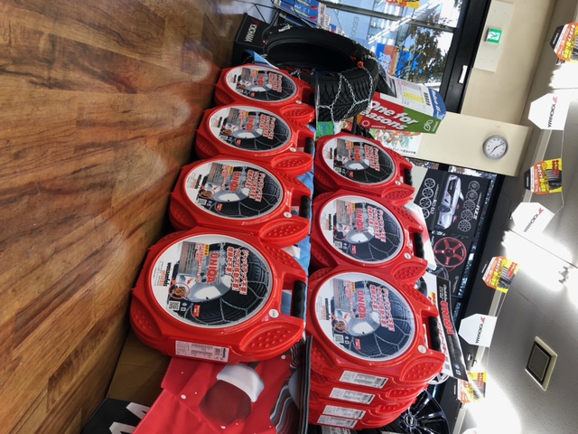 タイヤチェーン入荷