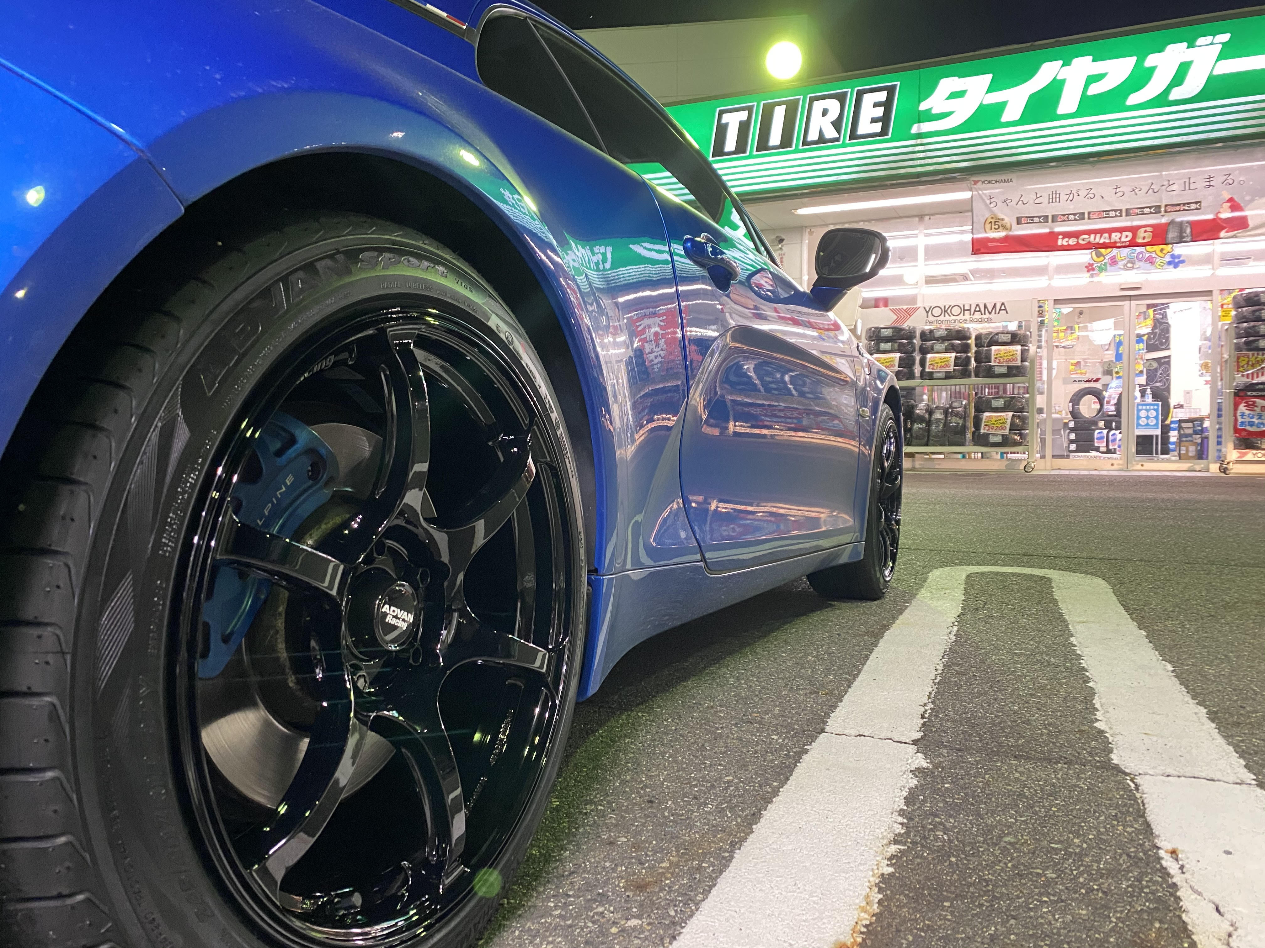 ADVAN Racing RGⅢ &times; ALPINE