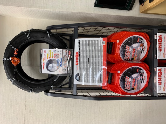 タイヤチェーン入荷！！