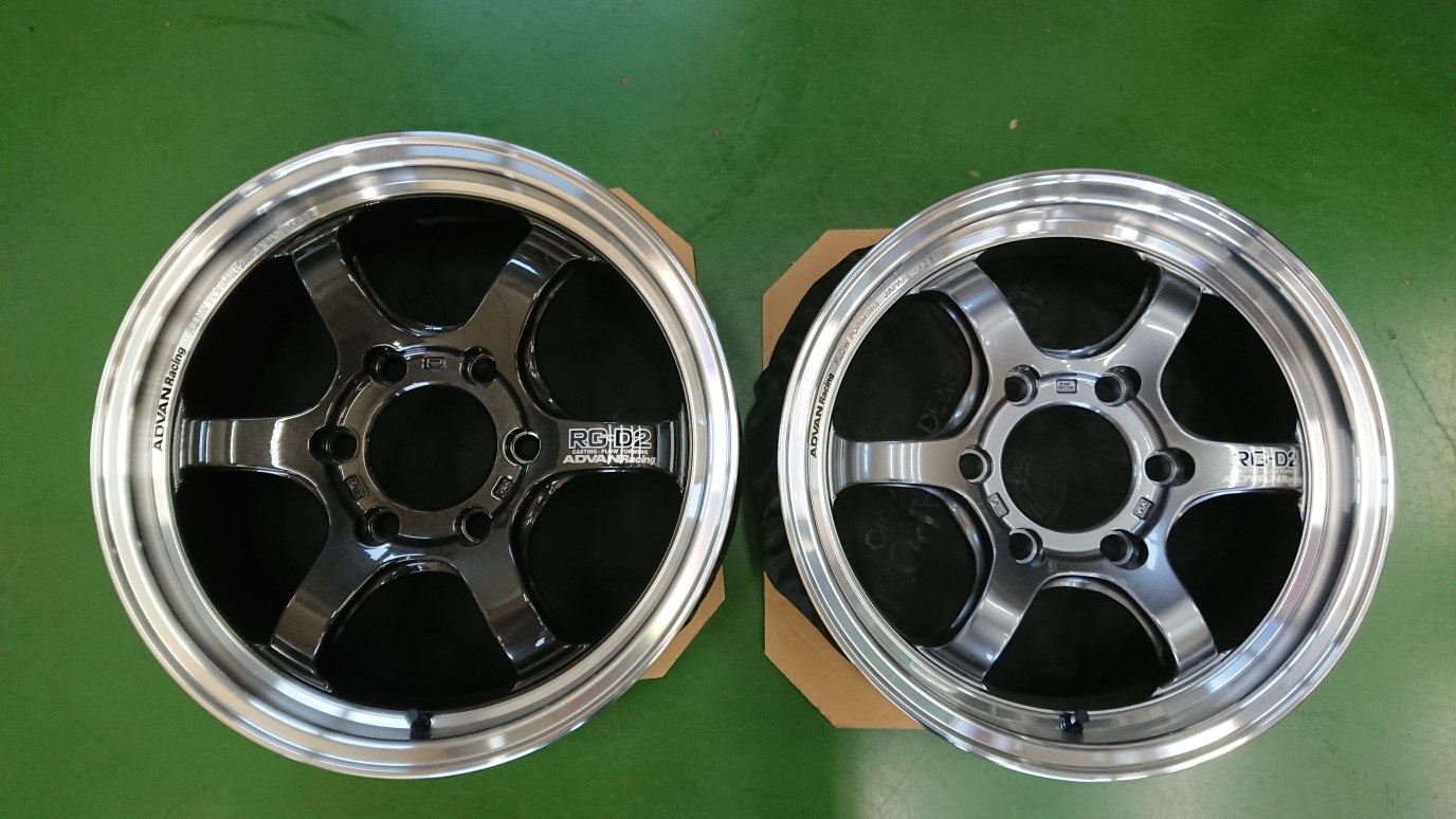 ADVAN Racing RG-D2 for HIACEサンプル入荷‼