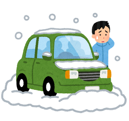 深い雪にスタックしたときに覚えておきたいこと