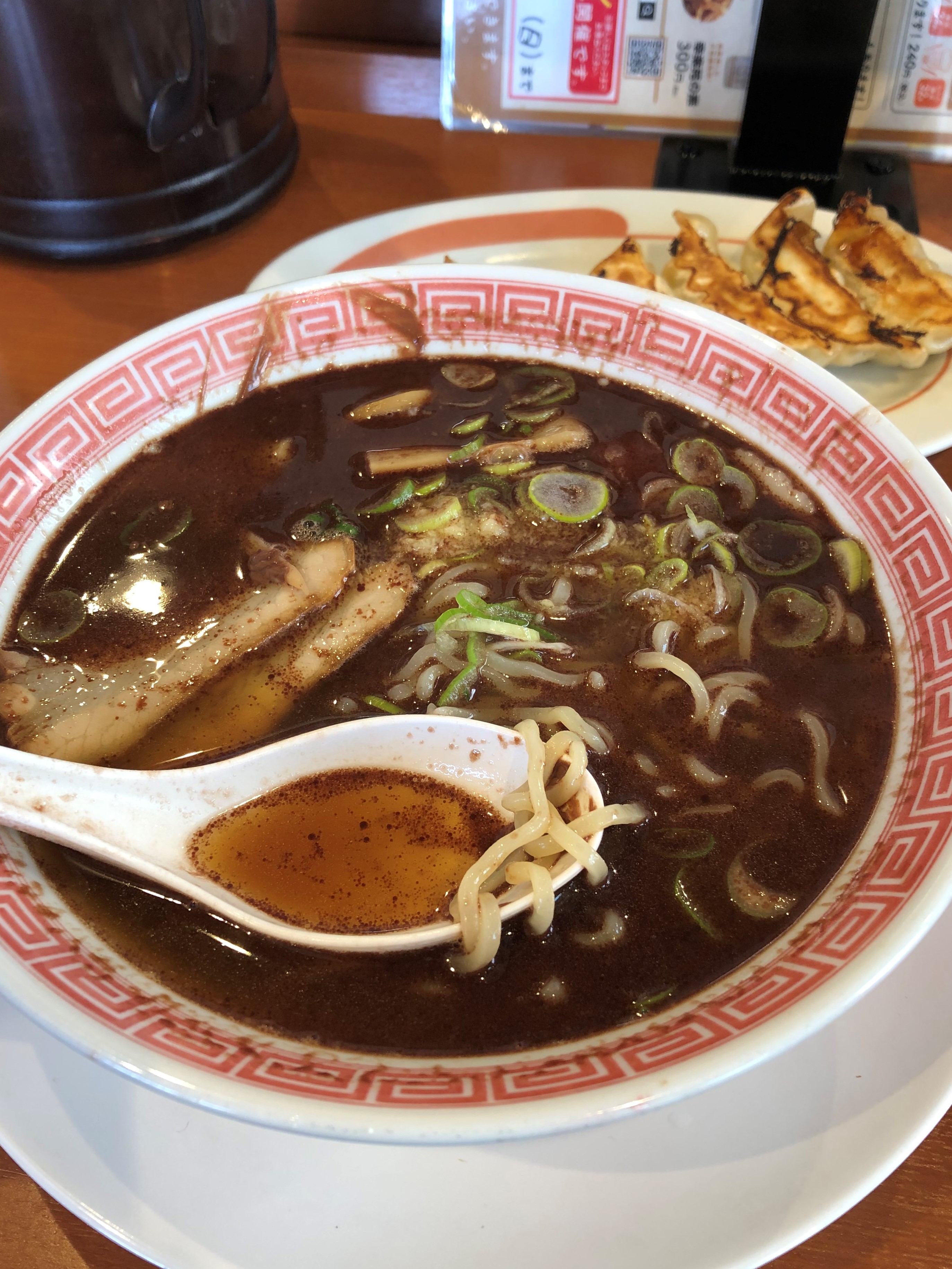 例のラーメン・・・