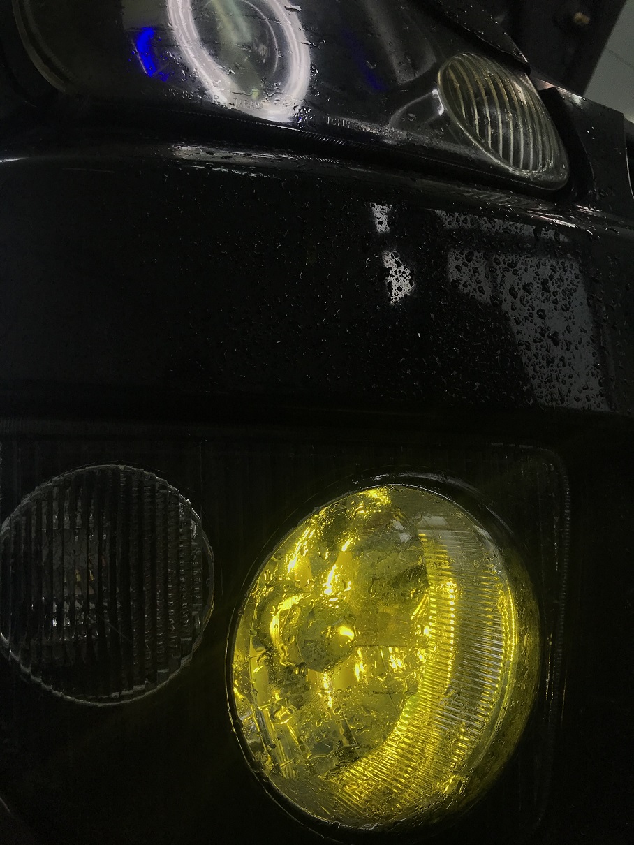 プレオ　フォグHID取付け！！