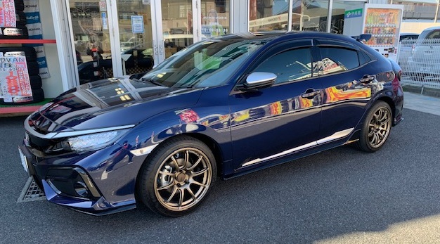 ADVAN Racing RZ-Ⅱ x シビック　ハッチバック