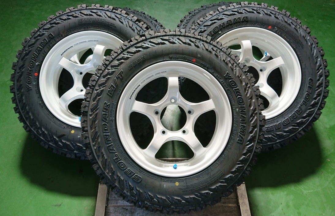 ADVAN Racing RJ-D2 取り付け準備完了！