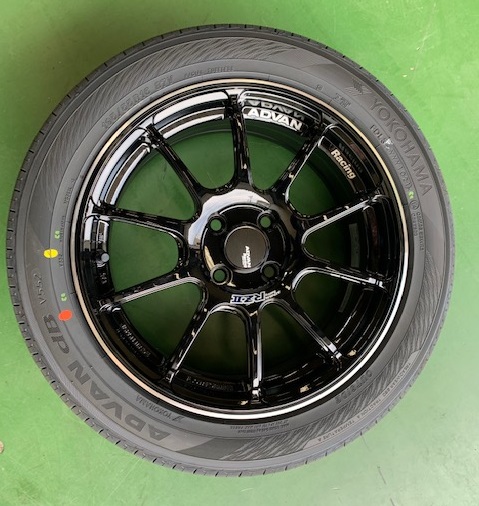 ADVAN Racing RZⅡ 取り付け準備完了！