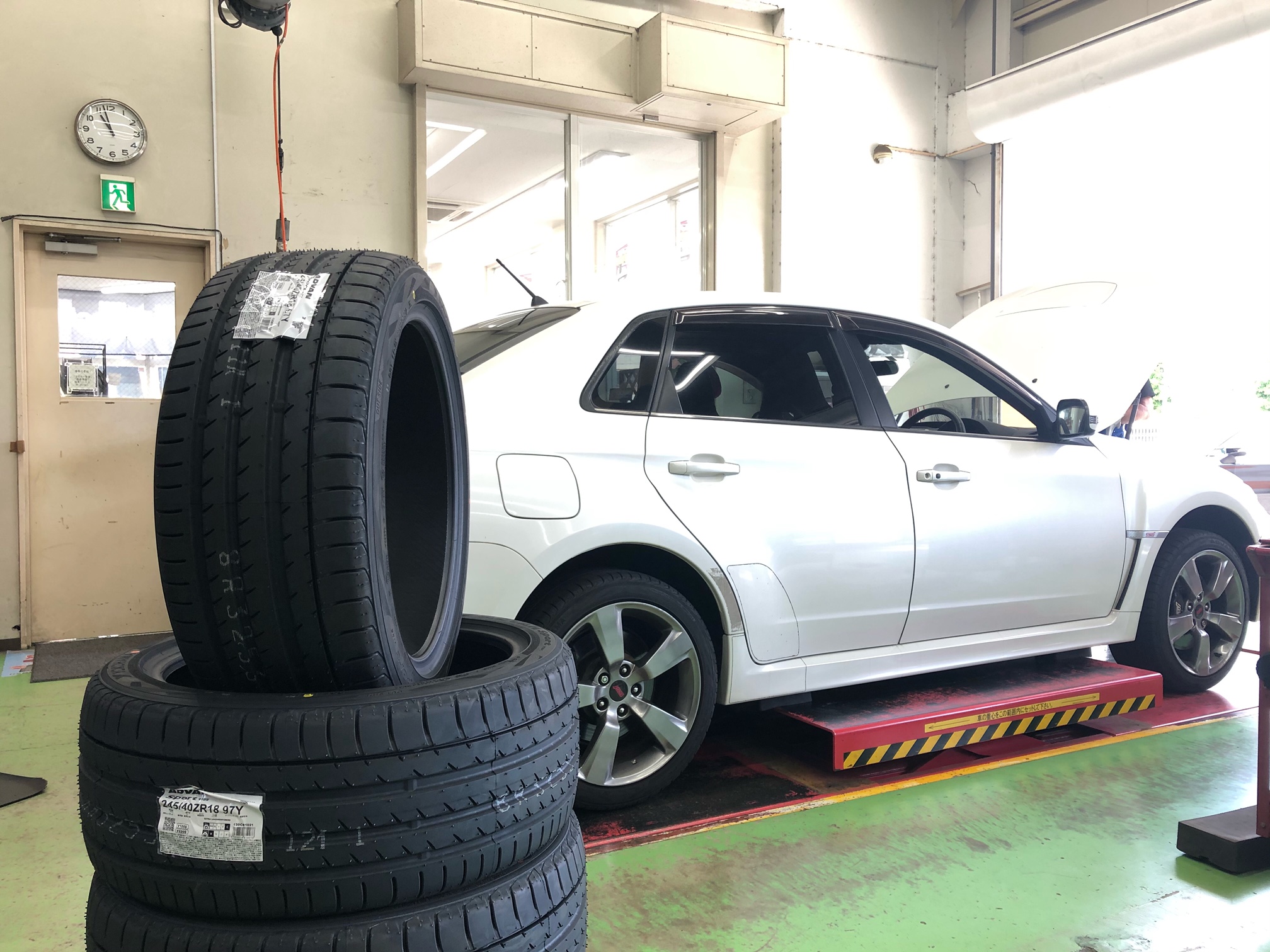 インプレッサＷＲＸ　ADVAN Sport