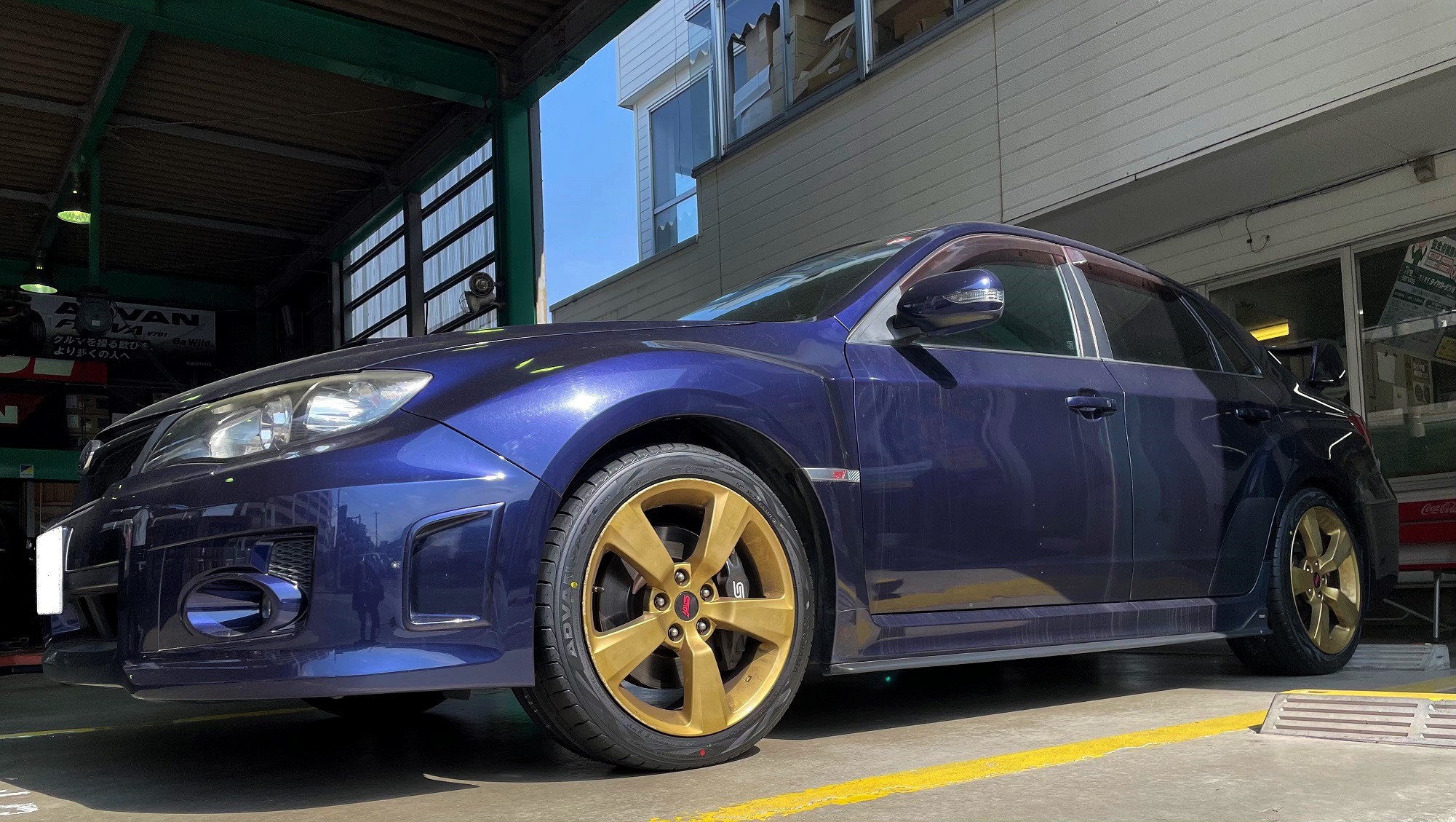 スバル・ＷＲＸ にADVAN Sport ！！