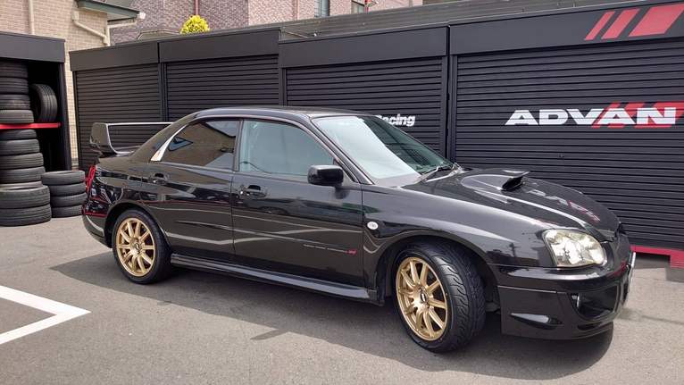 【HOBBYﾀｲﾔ】ADVAN NEOVA AD08R 装着完了