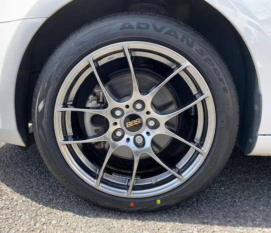 ADVAN Sport V105 x ゴルフ5