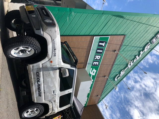 ジオランダーX-A/T　195R16ホワイトレター