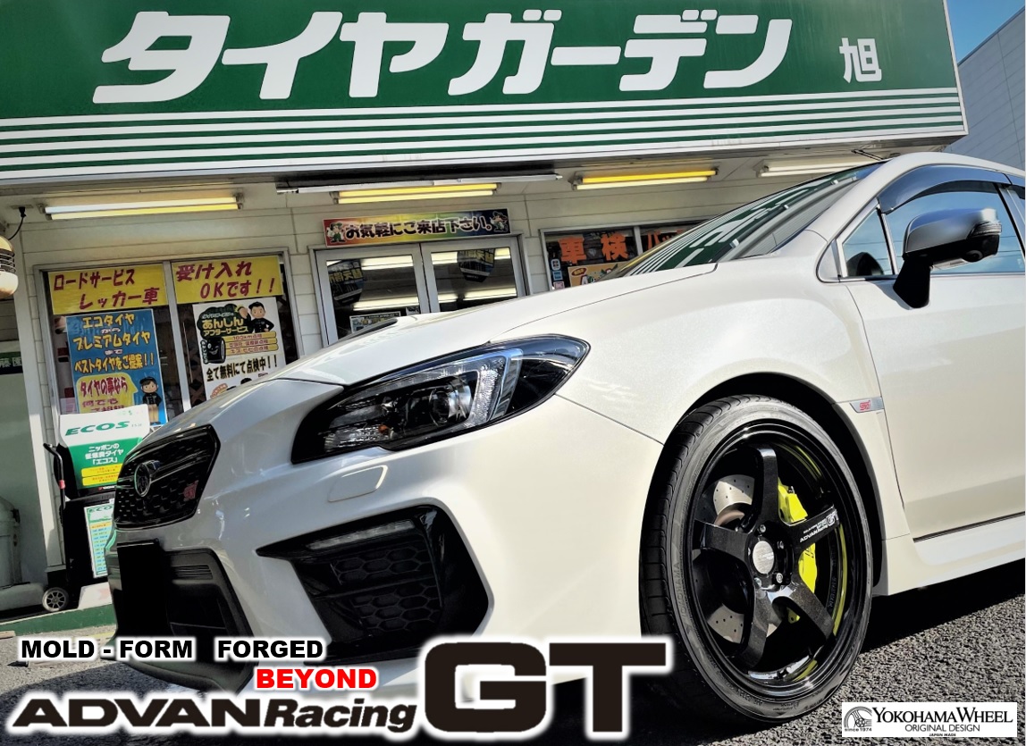 SUBARU・WRX STI に 装着したのは、　　