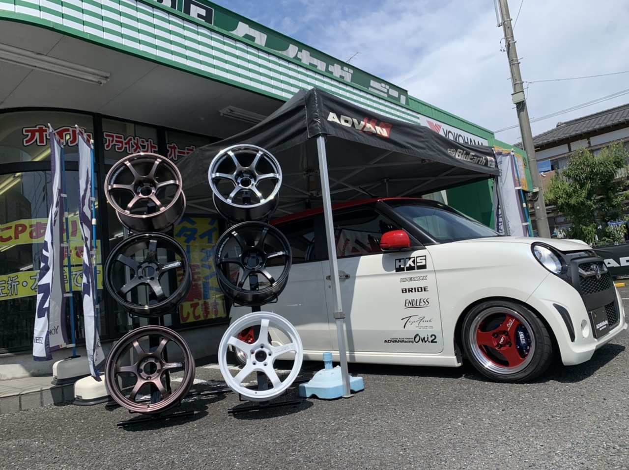 ADVAN YOKOHAMA WHEELS　展示会