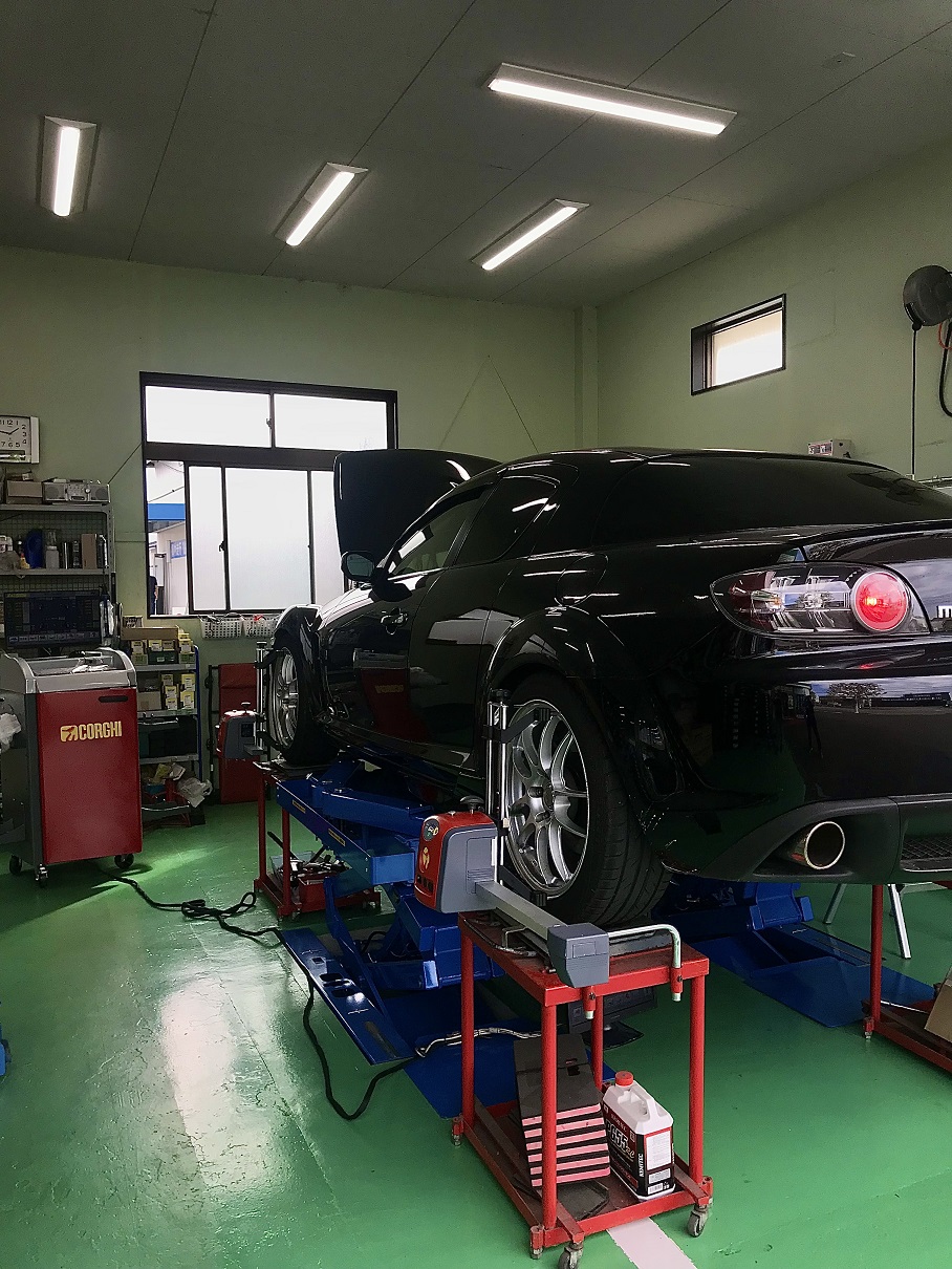 RX-8　アライメント！！