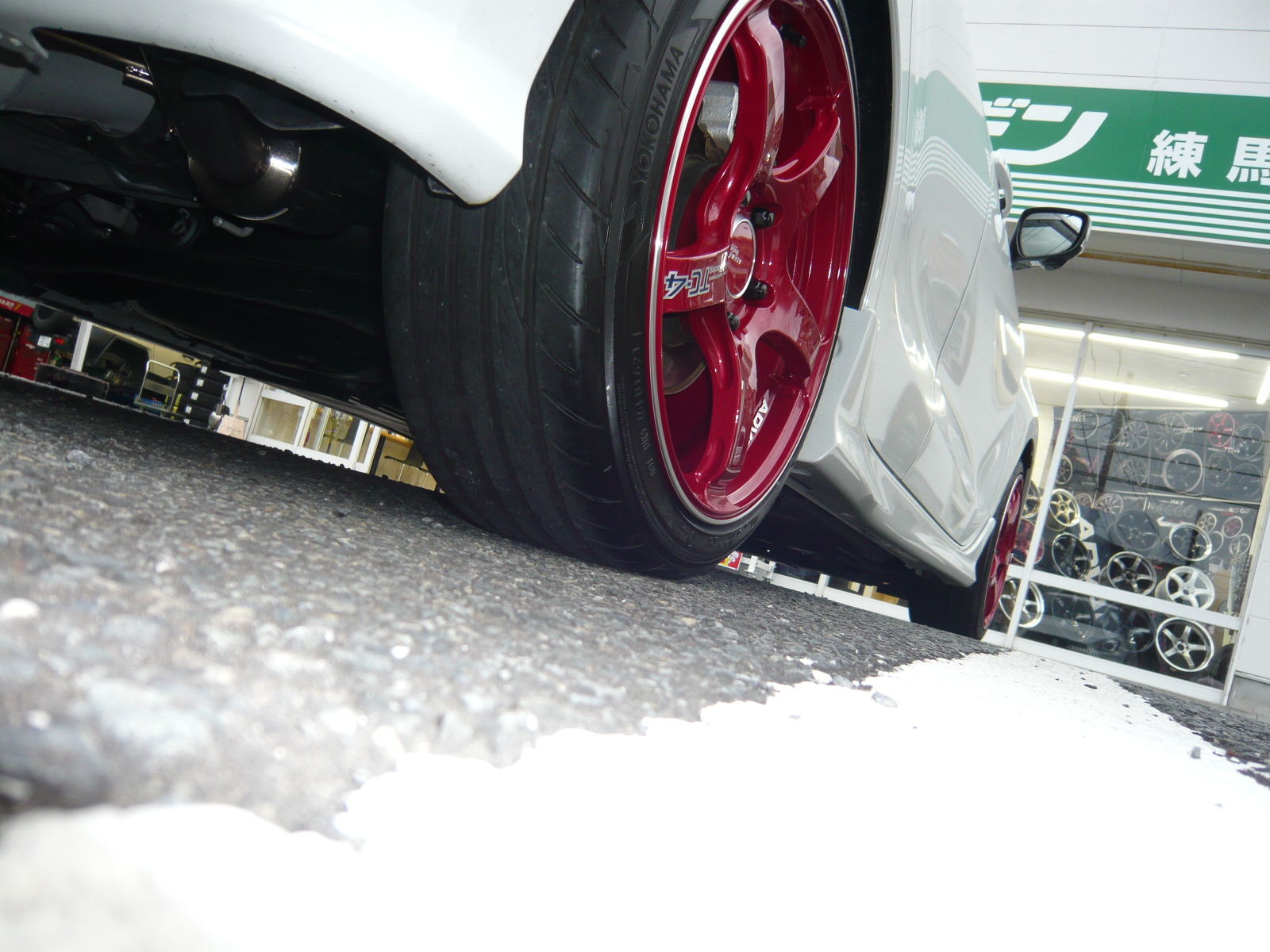 スイフトスポーツにアドバンTC-4