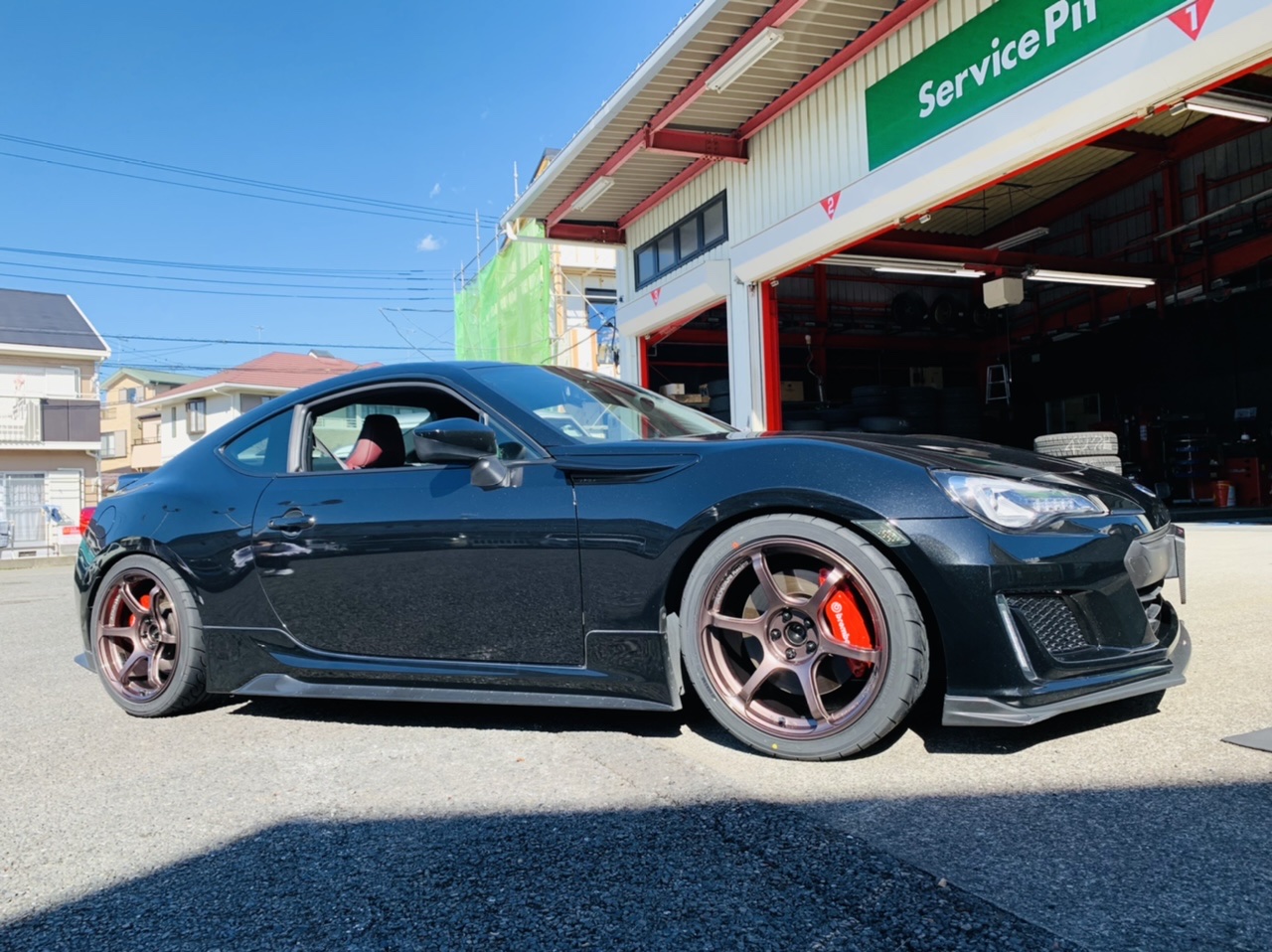 BRZにADVAN Racing RG-4