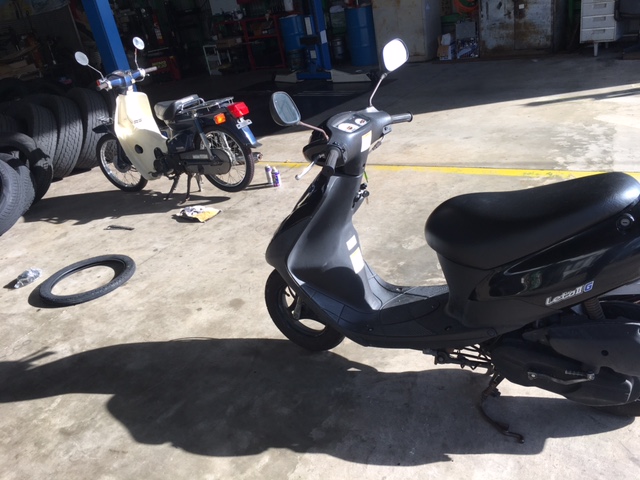 今日はバイク日和