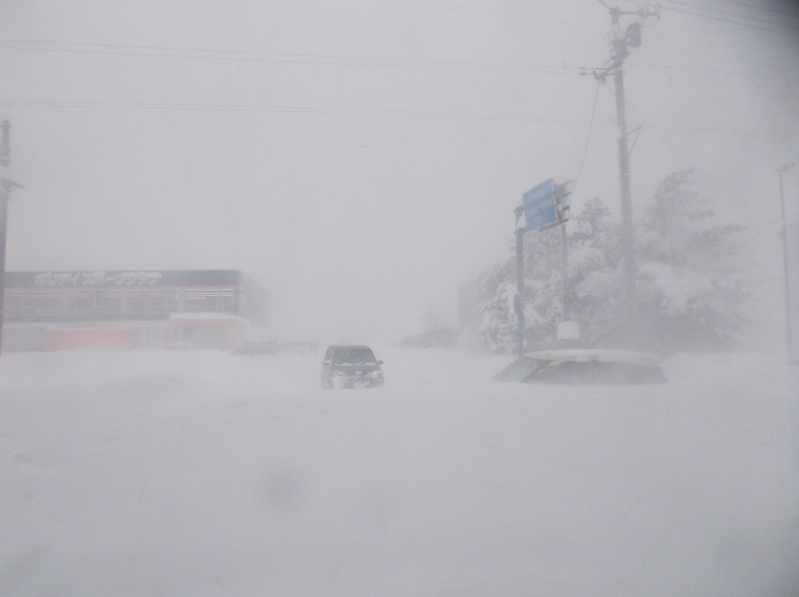 大雪・交通渋滞！！！