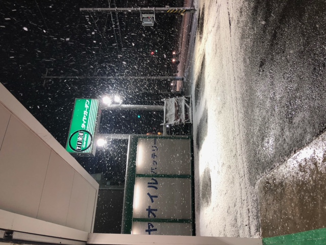 横浜でも積雪