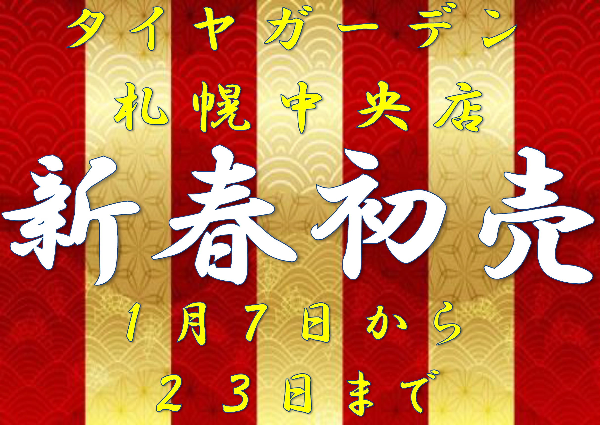 今日からです！！