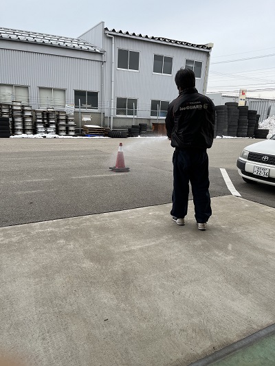 消火器訓練！