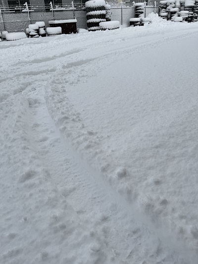 すっごい雪